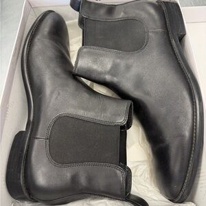 Gordon Rush Black Leather Ankle Boots